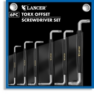 6pc Offset Screwdriver Set