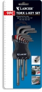 9pc Long L Key Torx Driver Set