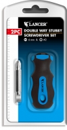 2 in 1 Stubby Screwdriver & Bit Set