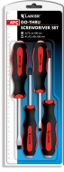 4pc Go-Through Screwdriver Set