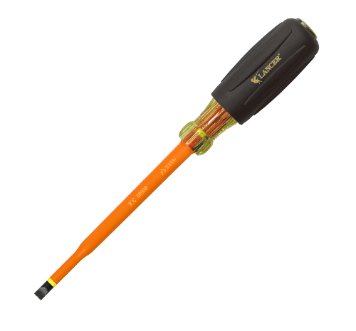 Insulated  EASY-IN Slotted  Screwdriver