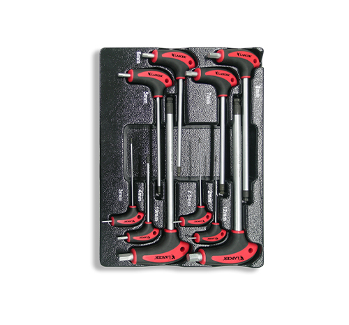 10pc L Handle Hex Ball Driver Set