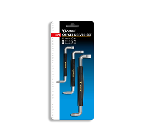 3pc Offset Screwdriver Set