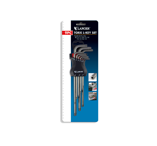 9pc Extra Long L Key Torx Driver Set