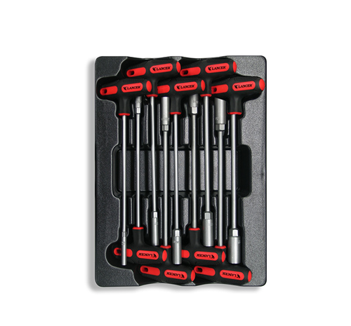 9pc T Handle Nut Driver Set