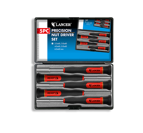 5pc Precision Nut Screwdriver Set