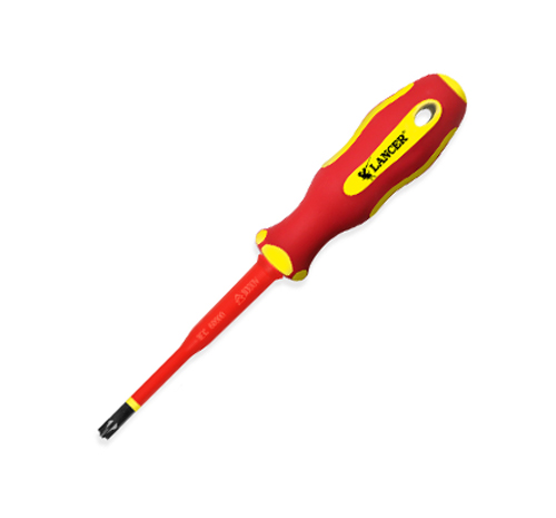 Insulated  EASY-IN Slotted/Pozi Screwdriver