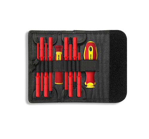 10pc Interchangeable Insulated Screwdriver Set