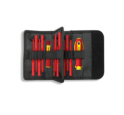 17pc Interchangeable Insulated Screwdriver Set