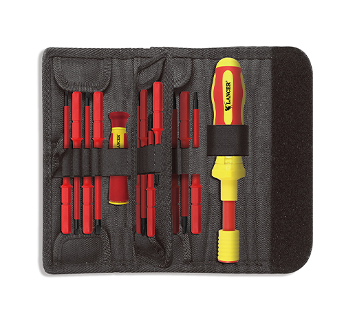 18pc Interchangeable Insulated Screwdriver Set