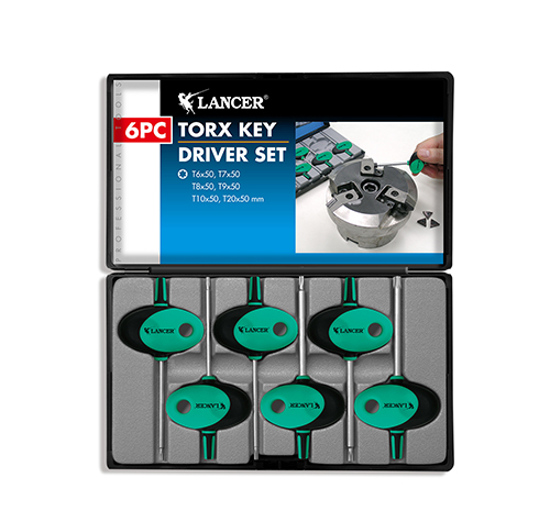 6pc Torx Key Driver Set