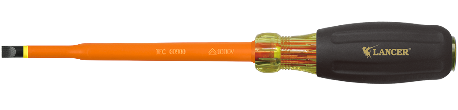 Insulated  EASY-IN Slotted  Screwdriver